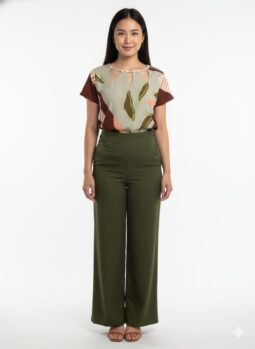 Conjunto Blusa + Calça Pantalona em Linho Feminino | Elegante e Atemporal